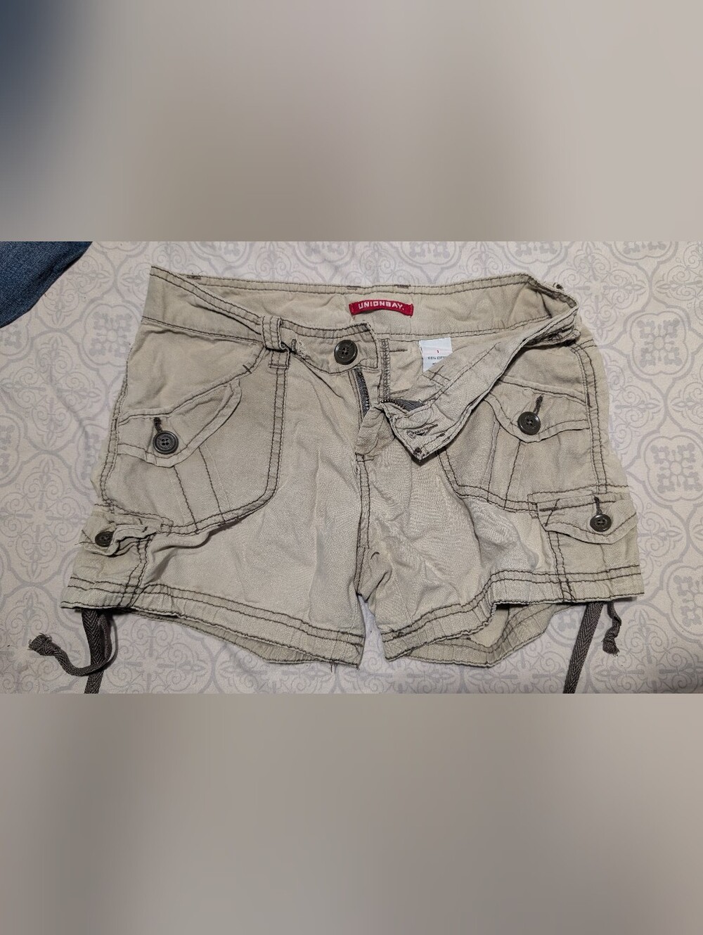 UNIONBAY Beige Cargo Shorts